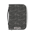 Personalised bible study doodle Bible cover with custom name
