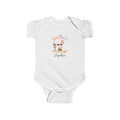Personalised Summerween beach ghost baby bodysuit with surfboard sunglasses and custom name