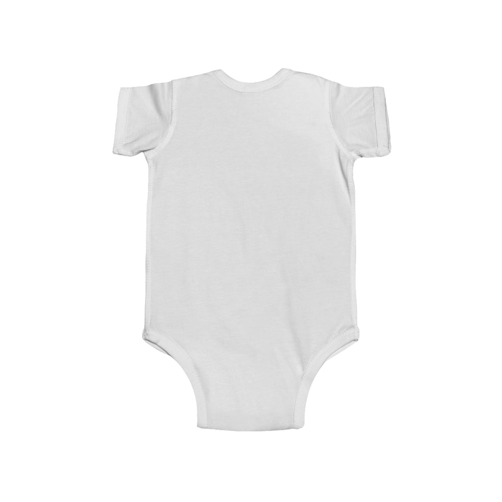 Summerween beach ghost baby bodysuit lifestyle — personalised summer Halloween onesie for babies